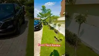 front yard review #frontyarddesign #gardendesign #shortvideo #landscape