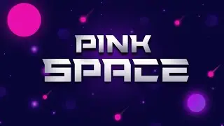 Pink Space: Animated Twitch Overlays & Stream Templates