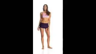 Champion Women's Adjustable Side Shirred Boyshort Bikini Bottom | SwimOutlet.com