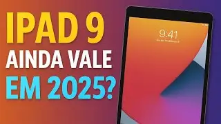 IPAD 9 POR 1000 REAIS EM 2025! IMPRESSIONANTE COMO AS COISA DA APPLE DURAM!
