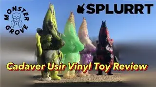 Splurrt Cadaver Usir -  Designer  Vinyl Toy Review and Slideshow