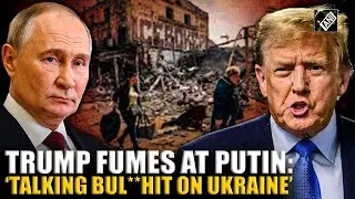 &lsquo;Talking bullshit on Ukraine&rsquo; Trump slams Putin as Russia continues to escalates offensive on Kyiv