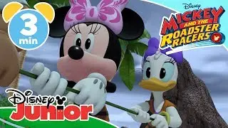 Mickey And The Roadster Racers | Stuck On An Island 🌴 | Disney Kids