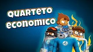Quarteto Economico! Desafios da Galera - BTD6 - Bloons TD 6