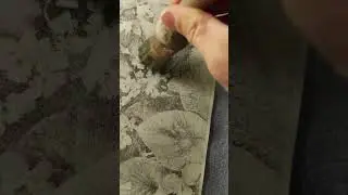 Inking bromoil matrix