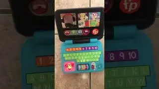 Fisher price laugh and learn let&rsquo;s connect laptop has a low battery warning