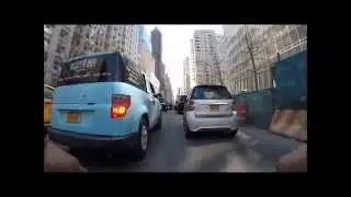 nyc messenger morning traffic