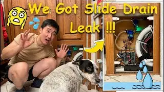 Slide Out Drain Leak Fix Part 1