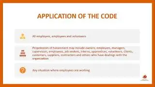 Code of Good Practice on the prevention and elimination of harassment and violence in the workplace