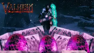 A Dragon vs a Score of Vikings - Valheim Community Server
