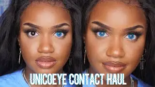 UNICOEYE EYE CONTACT TRY ON HAUL