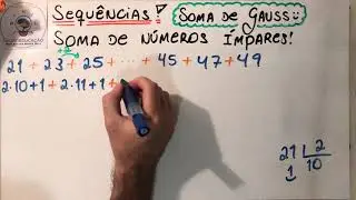 Sequências [8/8] - Soma de número ímpares