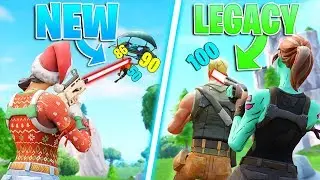 NEW Aim Assist vs. LEGACY Aim Assist - Full Breakdown! (Controller Fortnite - PS4 + Xbox)