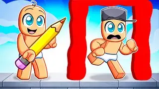 Trapping My BROTHER in DOODLE OBBY!