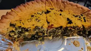 Quiche on the grill #cookingwiththecubs