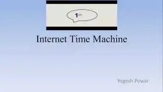 Internet Time Machine