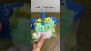 Лучшие лайфхаки, чтобы салаты в пакетах не размокали #шорты