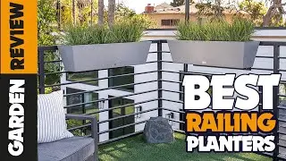 The 5 Best Railing Planters to Accent Your Deck or Balcony