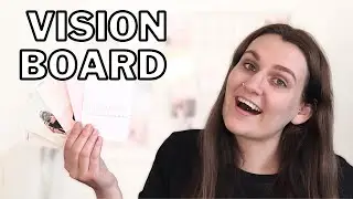 MAKING MY VISION BOARD // Bedroom Makeover Series Episode 01