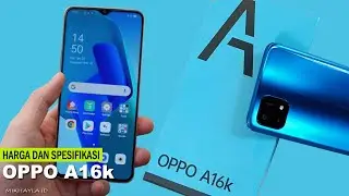 OPPO A16k Price and Specifications - Large Battery, IPX4 Splash Resistance, and Slim Design