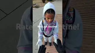 Оцените нашу рутину!!! Ежедневная прогулка в школу!