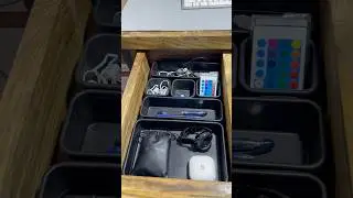 Desk Storage Organizer | desk drawer Organization ideas 🫣| #organization #desksetup #shorts #desk