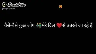 Sad shayari boys sad feeling // mast
