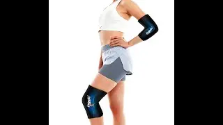 Luguiic Knee & Elbow Hot & Cold Therapy Flexible Compression Sleeve