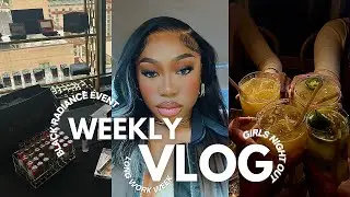 DAY IN THE LIFE LIVING IN ATL VLOG+ BLACK RADIANCE EVENT+GIRLS NIGHT OUT + LONG WEEK | CHELSIEJAYY