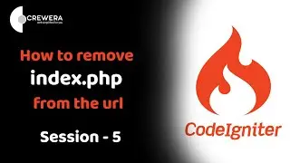 How to remove index.php from the url using codeigniter in Hindi #codeigniter #phpframework #mvc