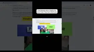 Chat Moderation Platforms and Their Payment Methods