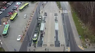 Olsztyn 01.01.2024 nowy trambus.