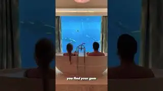 Wake up in a dream in the Underwater Suite at Atlantis, The Palm