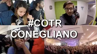 TORTA IN FACCIA A MICHELE BRAVI #COTRConegliano || K4U Vlogs.