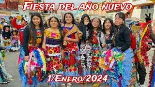 1/Enero/2024 Fiesta Del Año Nuevo En Nurio Michoacán