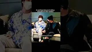 jin and jhope being out of military meanwhile the other members #jin #jhope