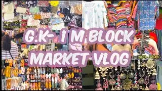 G.K- 1 M BLOCK MARKET #vlog #gkmarketvlog #fleemarket #highondrama