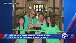 Enders Road Elementary unveils new addition as part of capital project