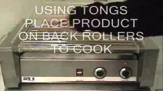 How To Use a Benchmark USA Roller Grill