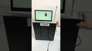 BNT Motorized monitor and  microphone lift (microphone pop up with monitor)