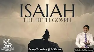 Bible Study Part - 25 (Book Of Isaiah) | 27 Jan 25 | Maranatha Perambur | Ps StephenRaj #biblestudy
