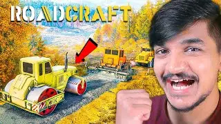 BUILDING ROADS FROM SCRATCH IN ROADCRAFT! 🛣️🚧 | RoadCraft #2