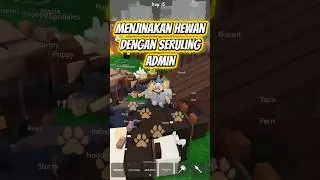 Menjinakan hewan dengan seruling admin #roblox #shorts #99nightintheforest