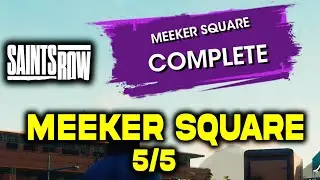 Meeker Square: Explore Hidden History 5/5 | Saints Row Reboot 2022 | Old Town West Discovery