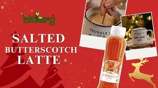 Easy Salted Butterscotch Latte at Home I Hot Coffee Recipe