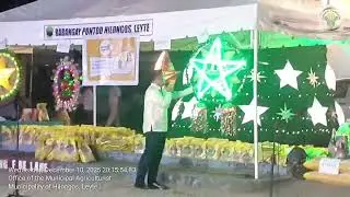 PASKONG PINOY: LGU Christmas Fellowship Night  2025 Parol contest representing team green group c.