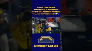 HOY ES EL CUMPLEA&Ntilde;OS DEDANIEL OSVALDO Y LO CELEBRAMOSCON ESTE GOL 💙💛💙 #boca #bocajuniors #futbol