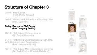 Yevgeny Seldin (University of Copenhagen) - Recursive PAC Bayes