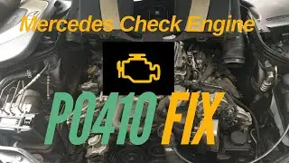 Исправление ошибки P0410 на Mercedes E350 🔧 &mdash; Самостоятельный ремонт системы подачи вторичного во...
