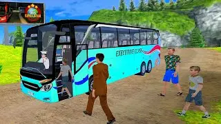 New Driving Real Bus Simulator : Bus Games 2026 - Indiain bus Driving 3D- Bus android Gameplay#video